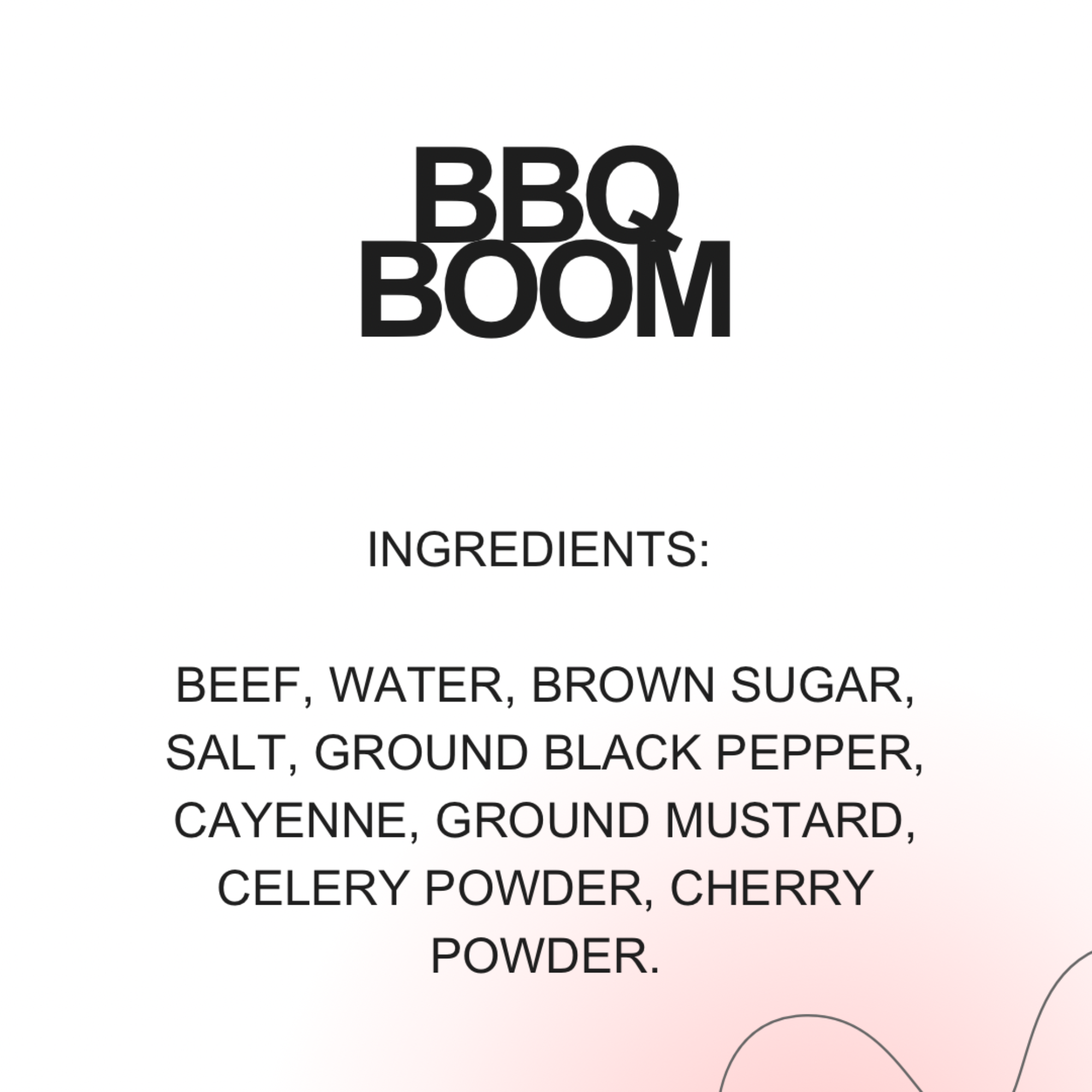BBQ Boom Beef Jerky